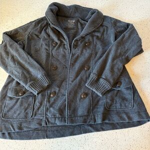 Sweater Style Grey Jacket Size XXXL